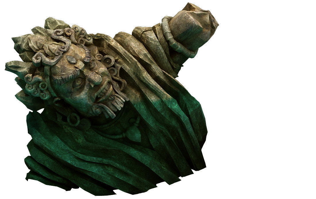 Model - Kashayana Buddha Forest Water Sculpture 01 3D model_2