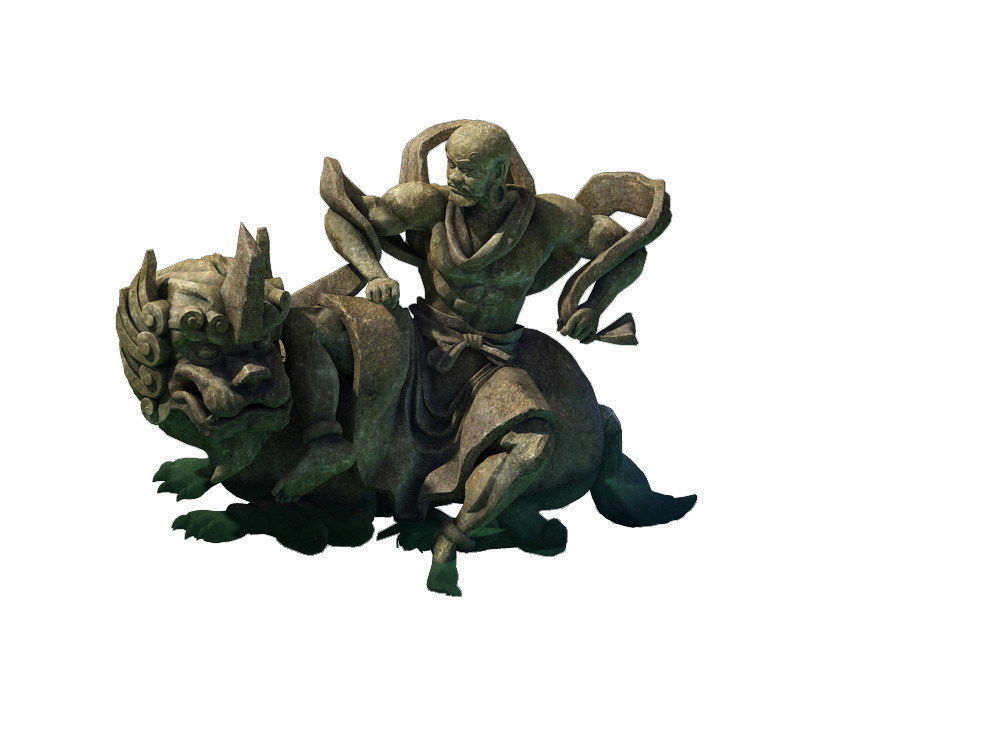 Model - Kashayana Buddha Forest Water Sculpture 03 3D model_1