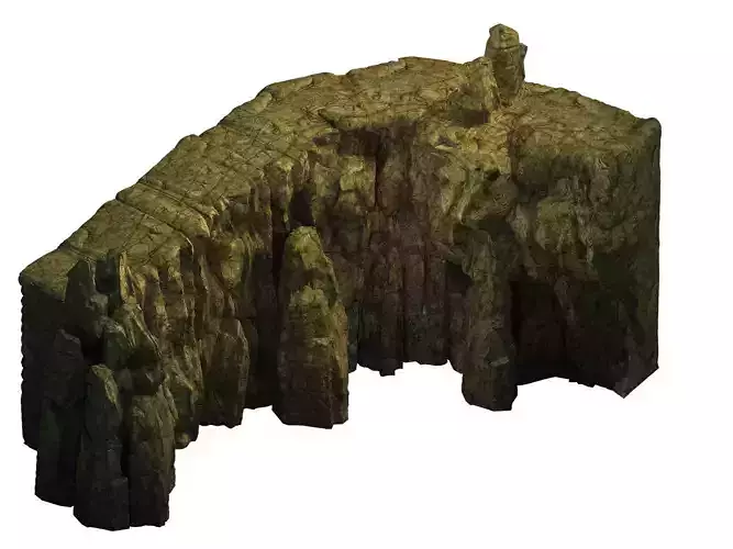 Game Model - Buddha Cliff Cliffs