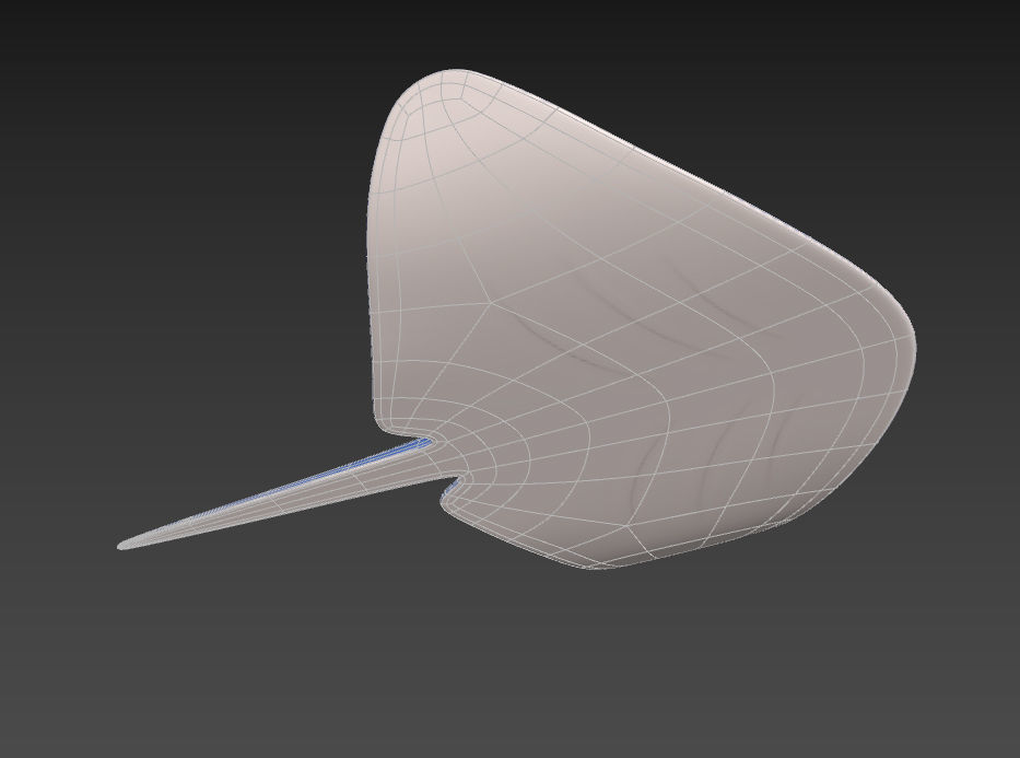 Manta Ray 3D model_13
