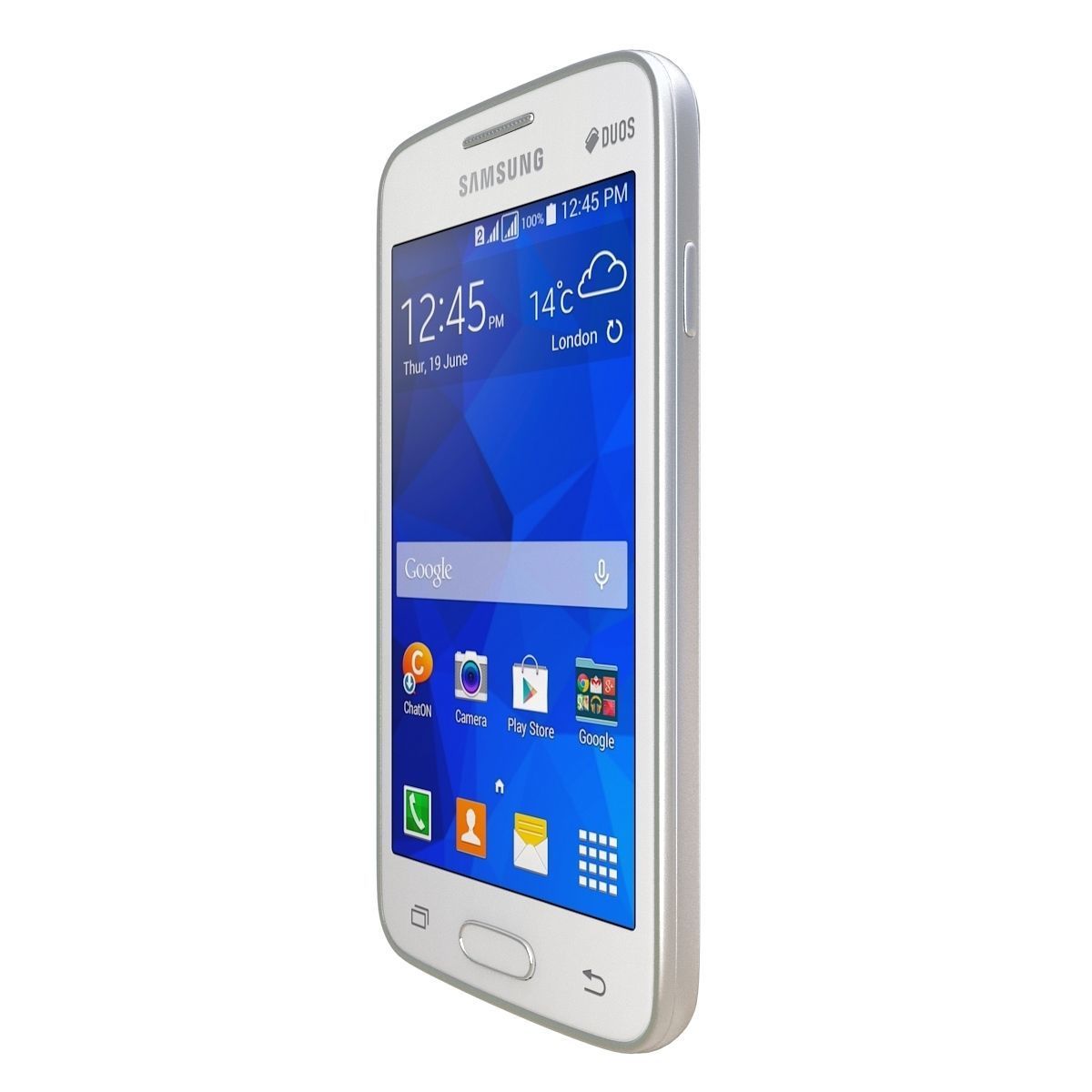Samsung Galaxy Ace NXT White 3D model_5
