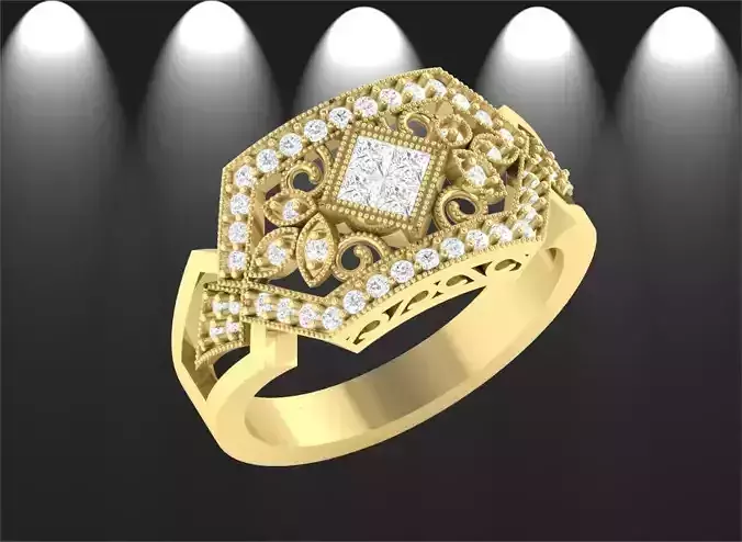 LADIES RING BSJ-R 8887