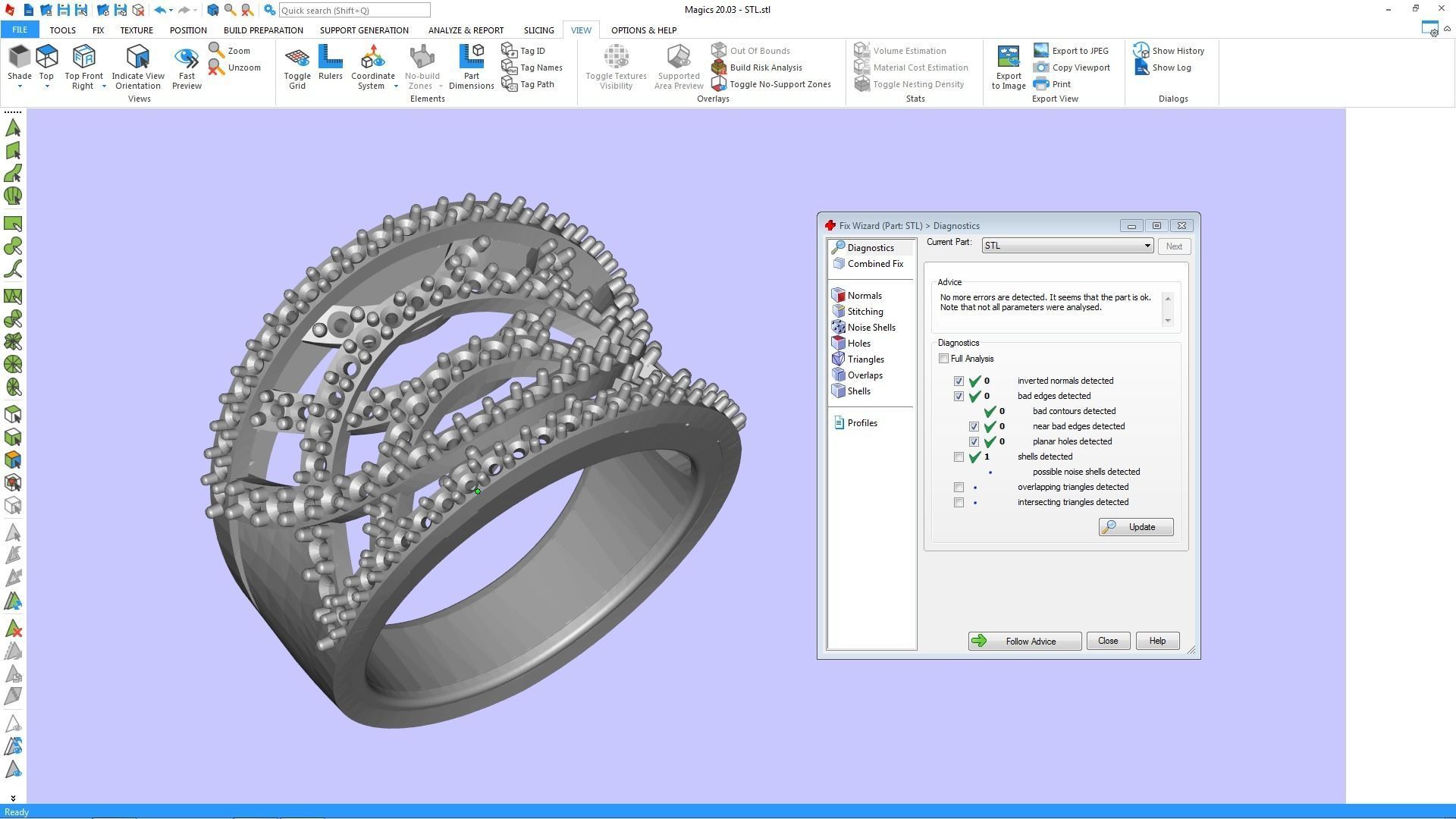 LADIES RING BSJ-R 8888 3D print model_3