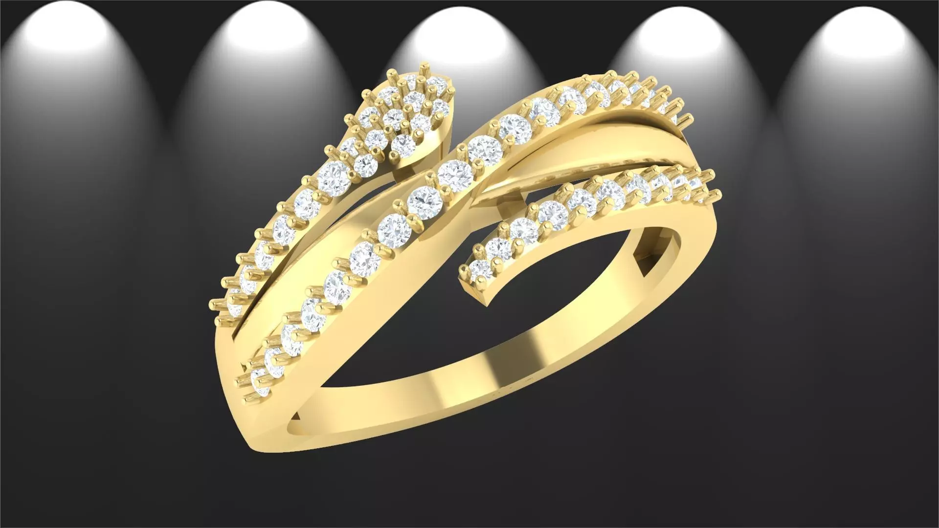 LADIES RING BSJ-R 8894 3D print model_0