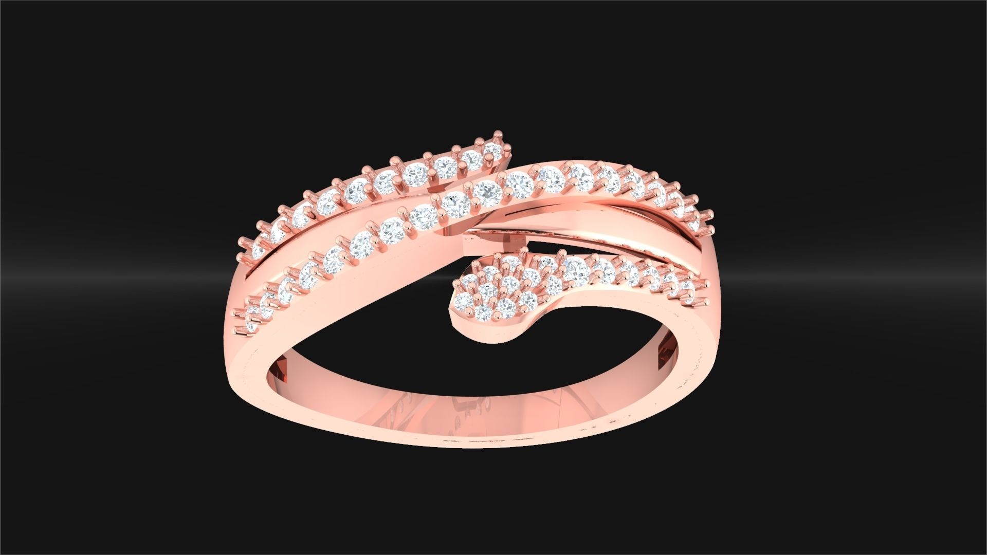 LADIES RING BSJ-R 8894 3D print model_1