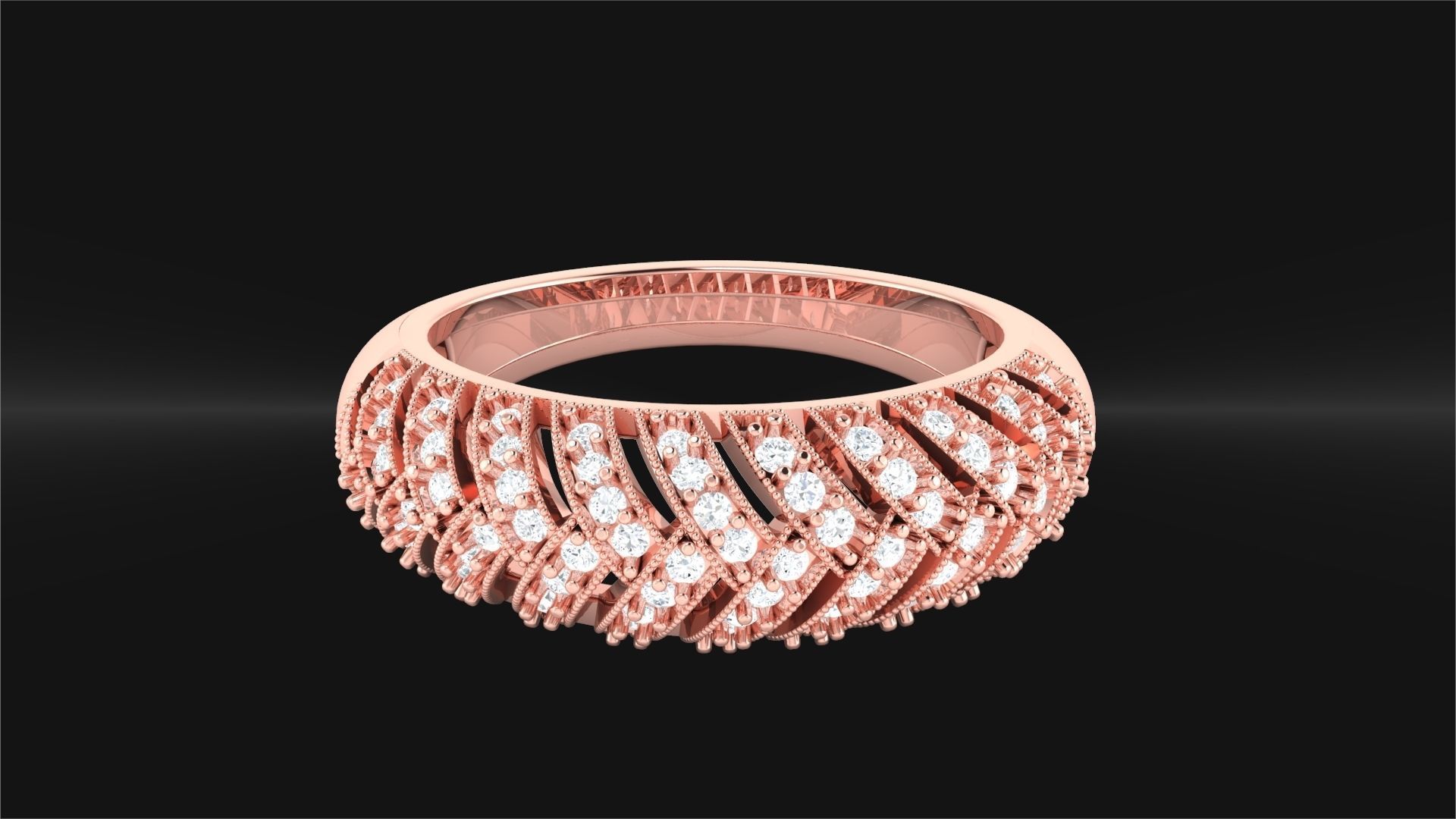 LADIES RING BSJ-R 8897 3D print model_1
