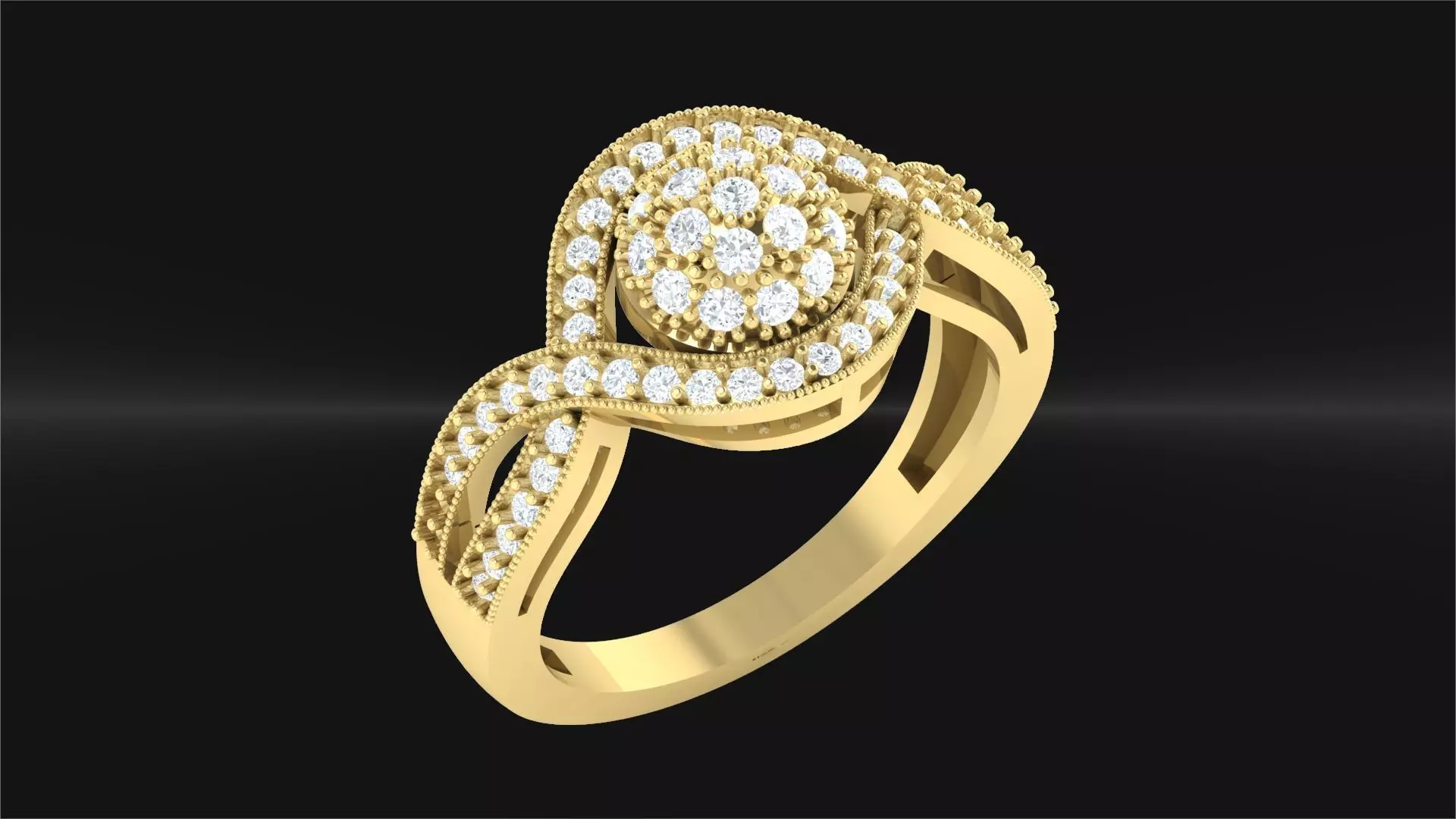 LADIES RING BSJ-R 8899 3D print model_0