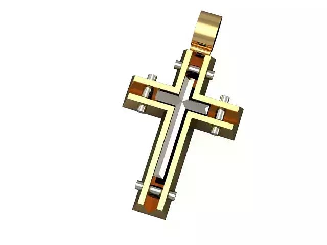 Cross pendant 2