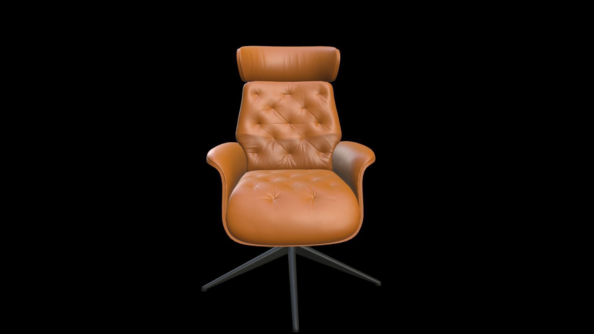 Unreal engine 4 Chair  Low-poly 3D model_2
