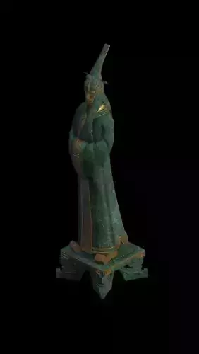 Game model - four holy palace demon official civil