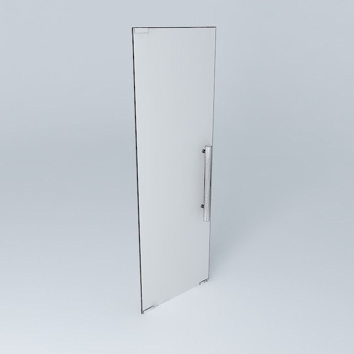 GLASS DOOR Free 3D model_3