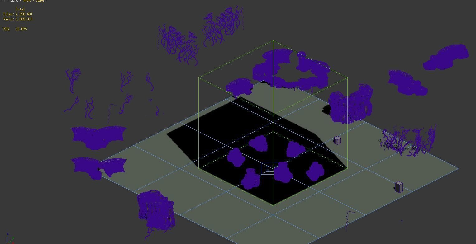 Game Model - Cliff 02 3D model_6