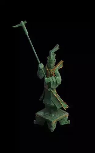 Game model - demon official statue 1