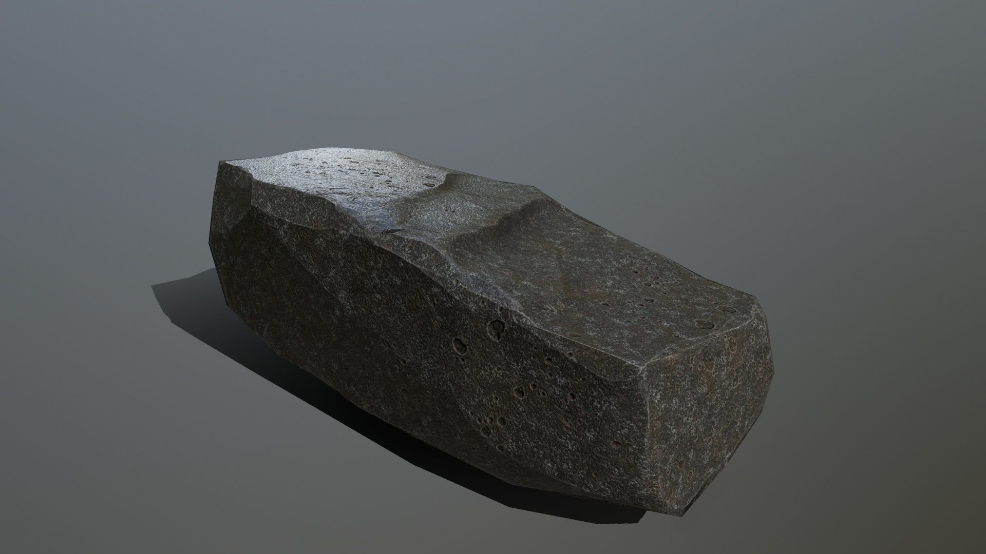 Rock Set Low-poly 3D model_15