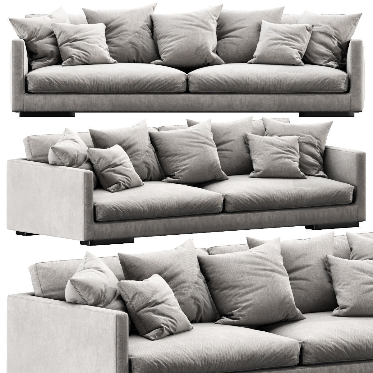 Flexform Magnum 3D model_1