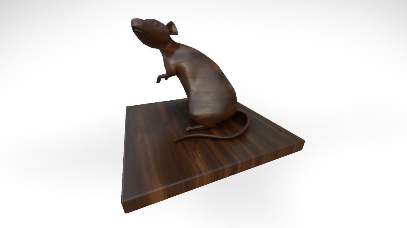 Interior Decoration Animal Set Free 3D model_3