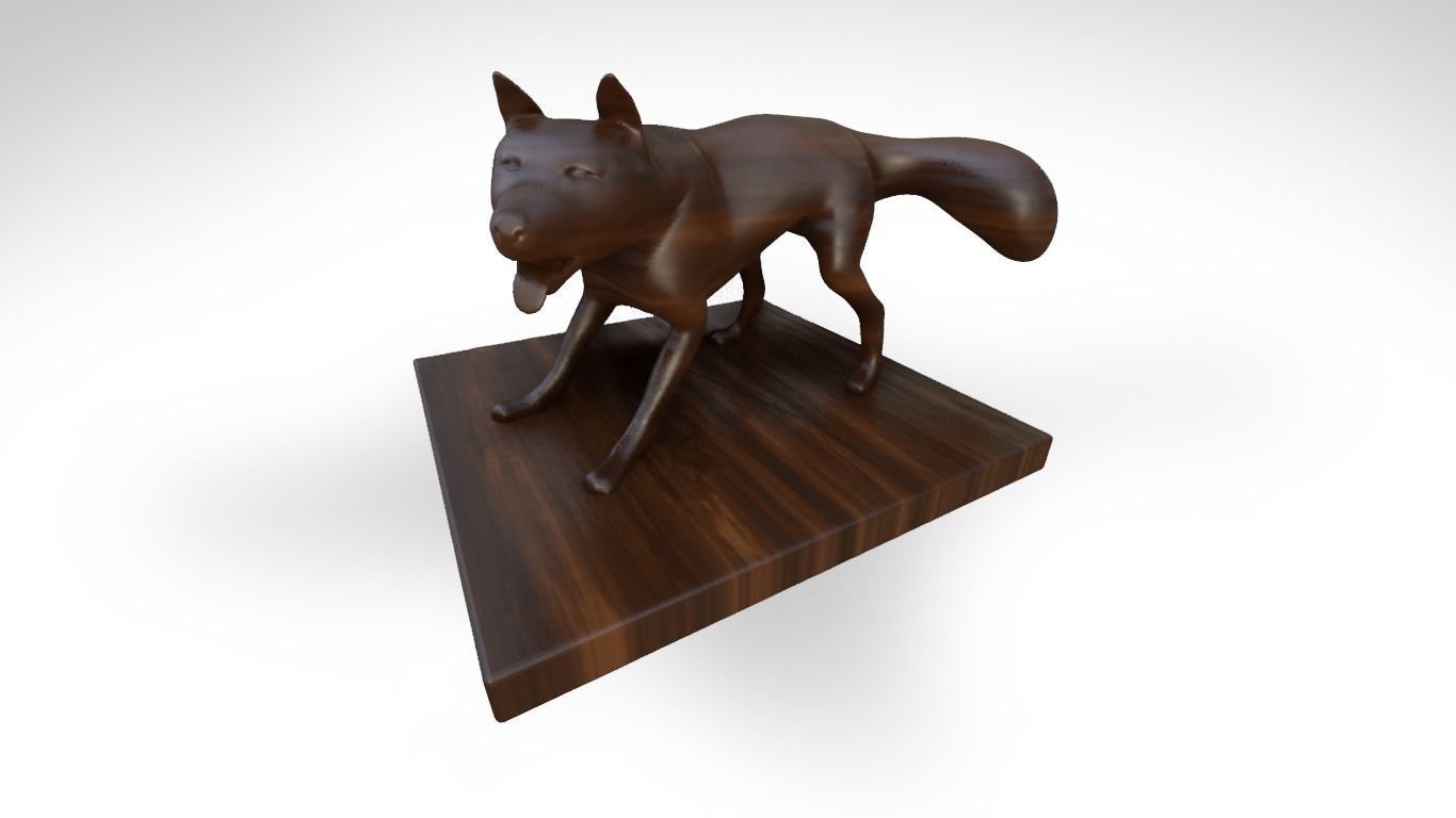 Interior Decoration Animal Set Free 3D model_1