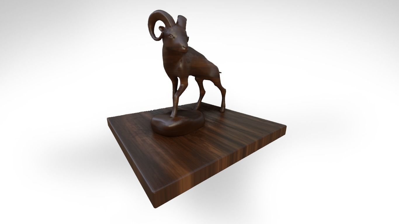 Interior Decoration Animal Set Free 3D model_4