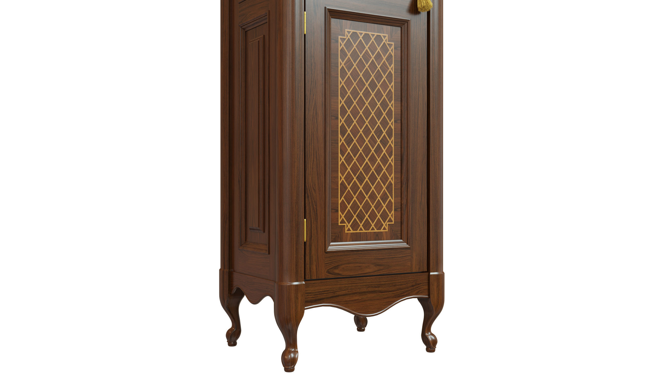 classic cabinet 03 01 3D model_3
