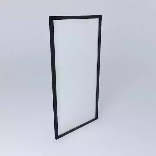 3d window with frame