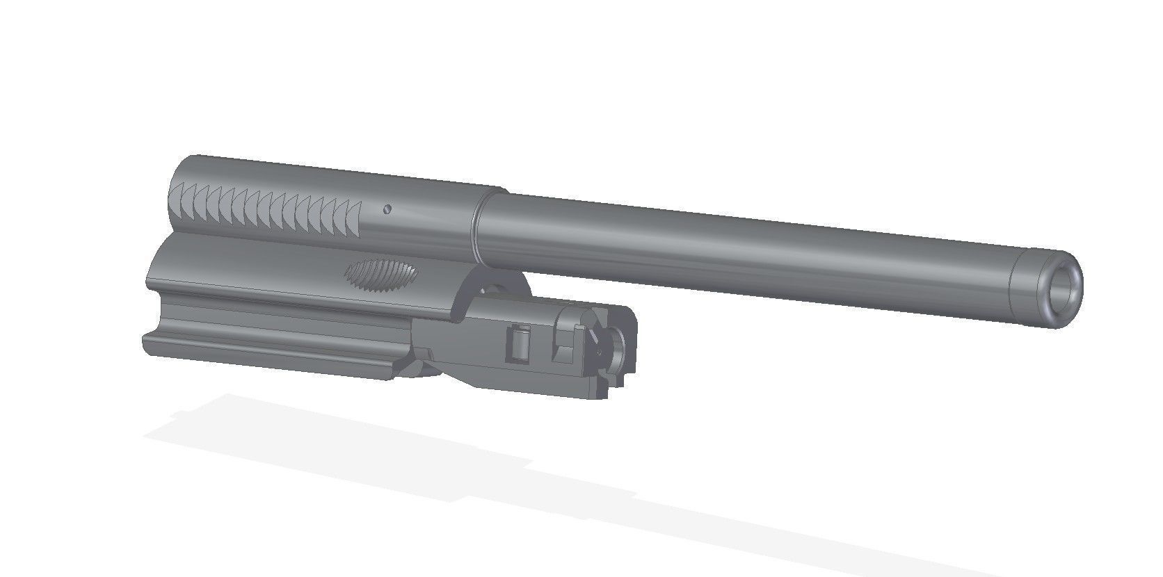 MSG-90 sniper rifle 3D model_18
