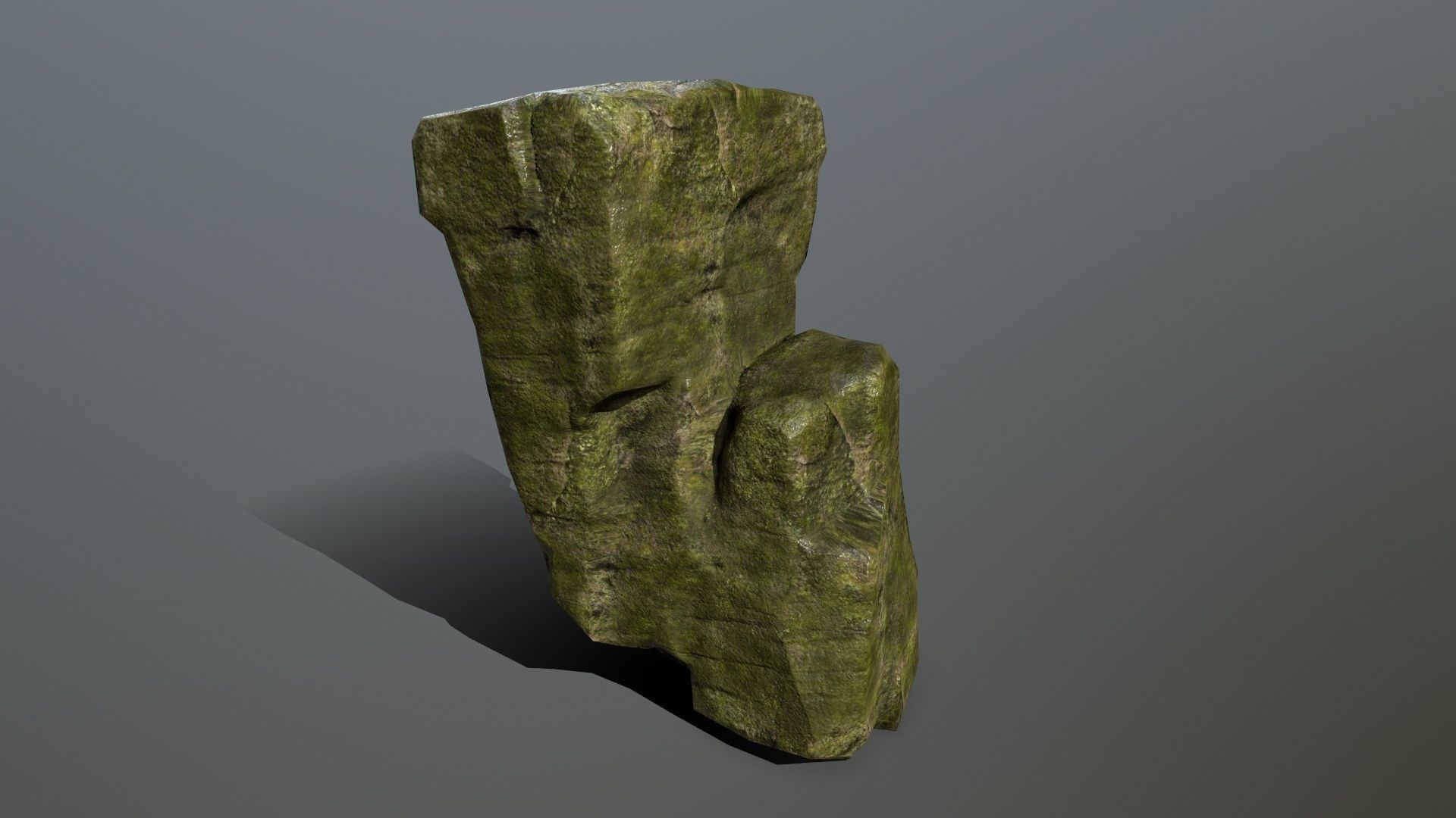 Rock Set Low-poly 3D model_13