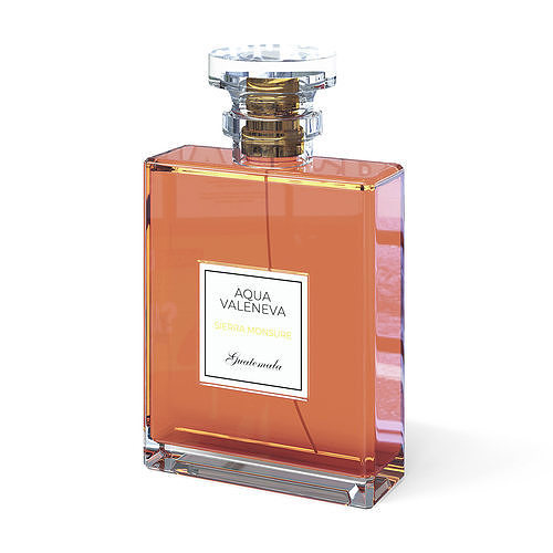 Perfume 3D Model bottle 3D model