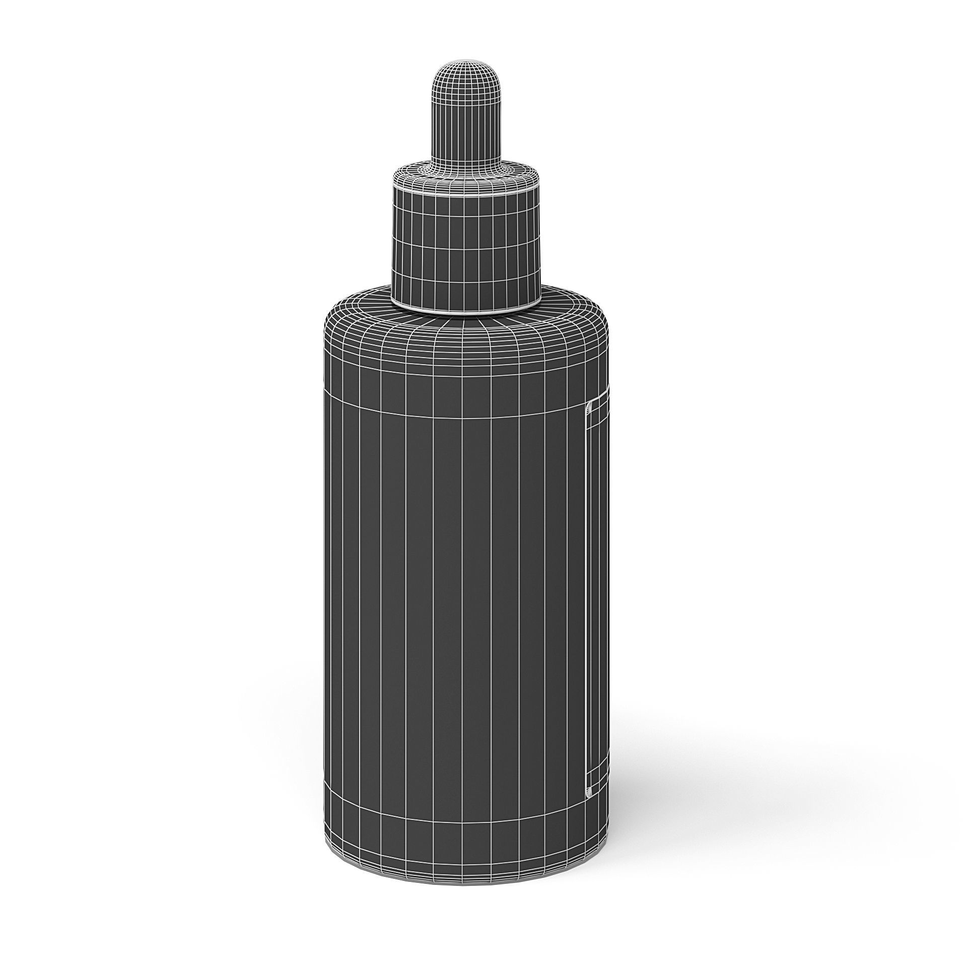Cleaner 3D Model hyaluronic acid serum bottle 3D model_4