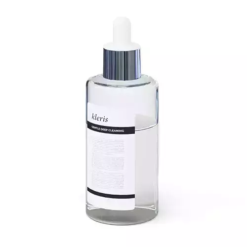 Cleaner 3D Model hyaluronic acid serum bottle