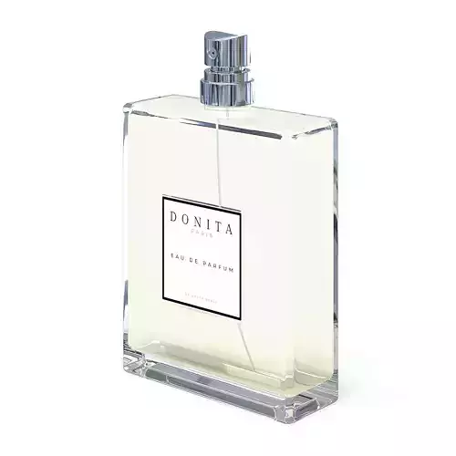 Perfume 3D Model donata eau de toilette
