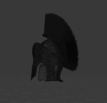 spartan elmet 3D model_4