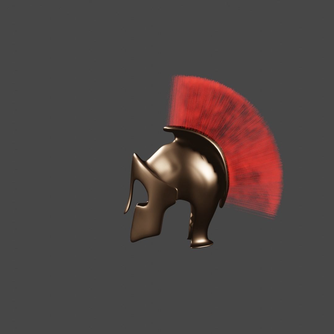 spartan elmet 3D model_2