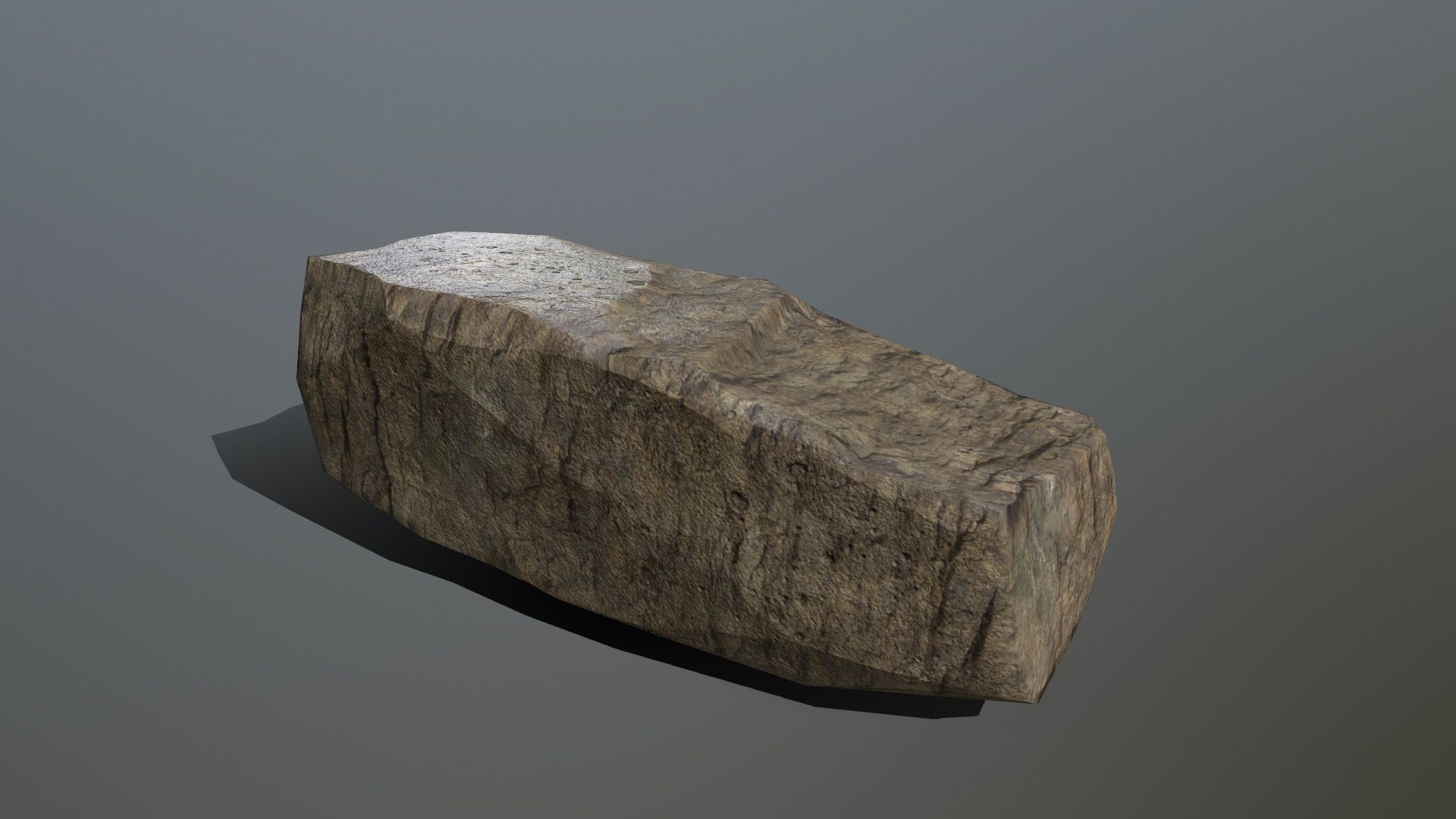 Rock Set Low-poly 3D model_13