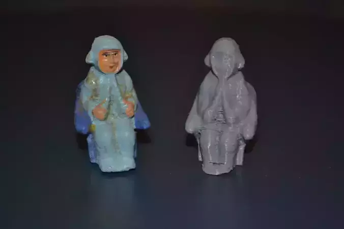 Anker PIKO Astronaut Figure - Saturn and Jupiter moon rover 3D print model