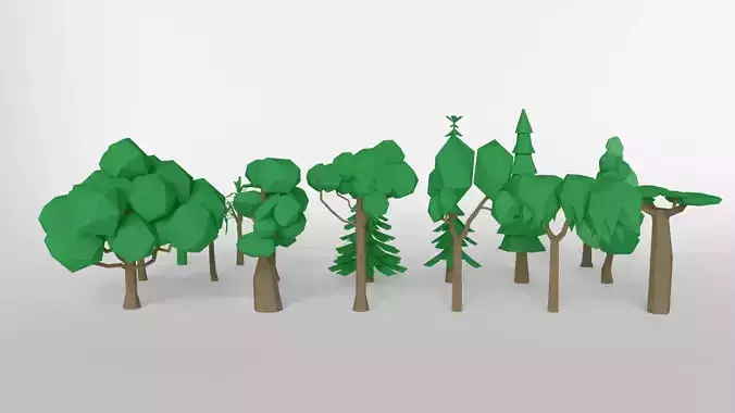 Low Poly Tree Pack