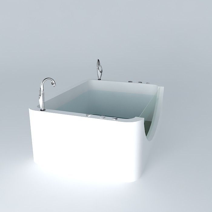 Baby spa large Free 3D model_1