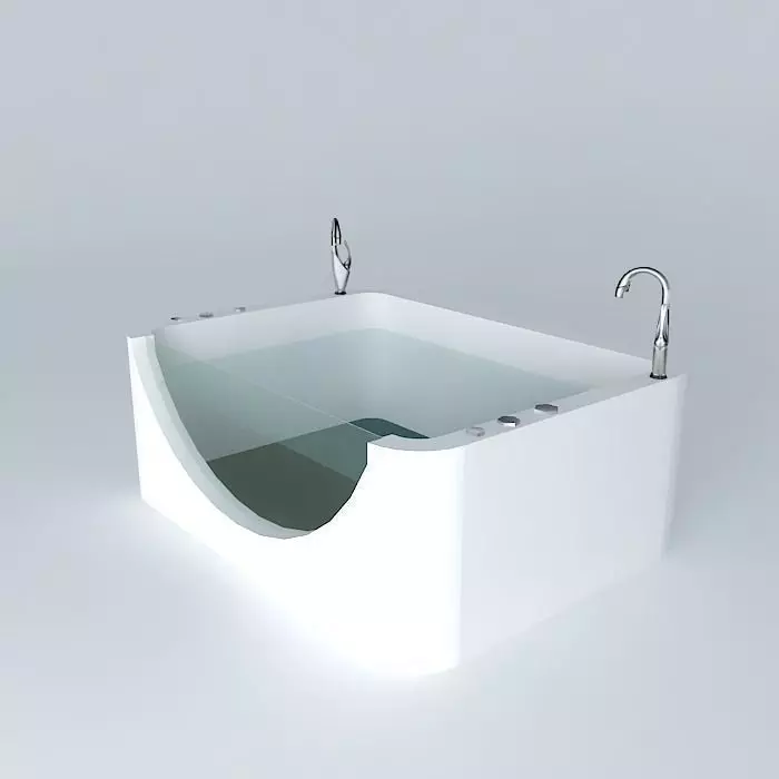 Baby spa large Free 3D model_0