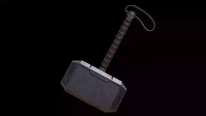 Thors Mjolnir 3D model
