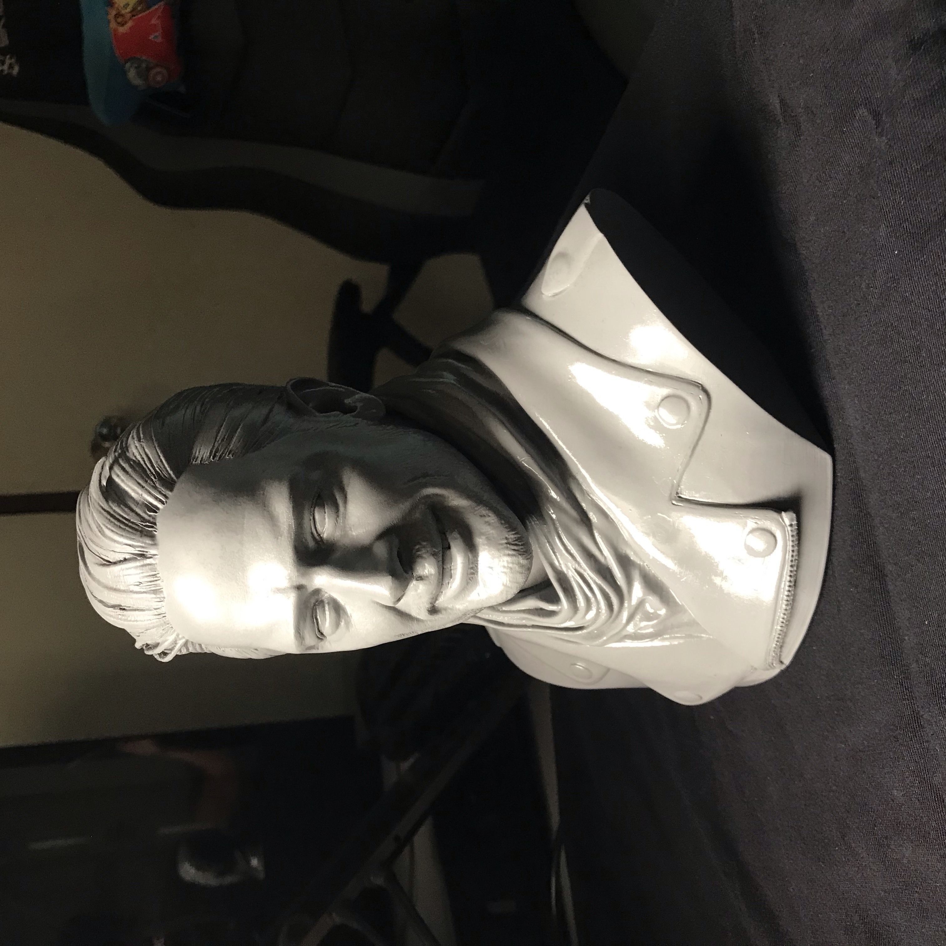 Negan - The Walking Dead Head Bust 3D print model_5