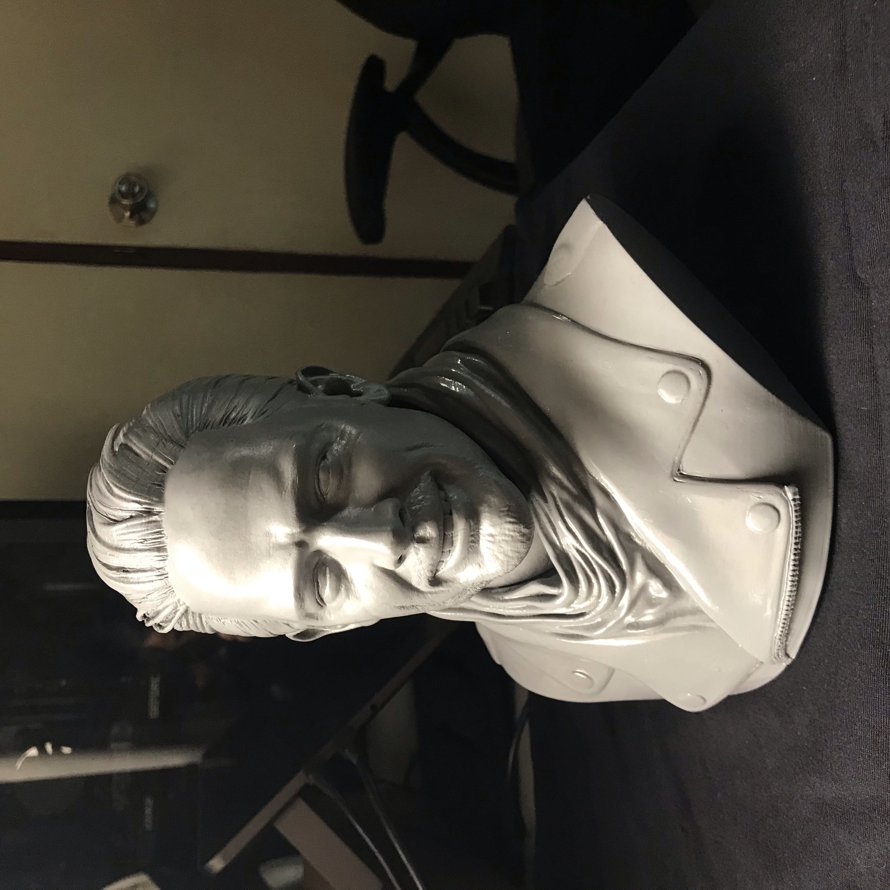 Negan - The Walking Dead Head Bust 3D print model_7