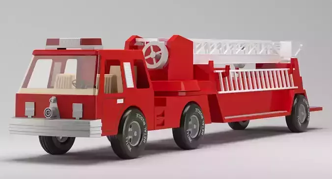 Charles Ray fire truck