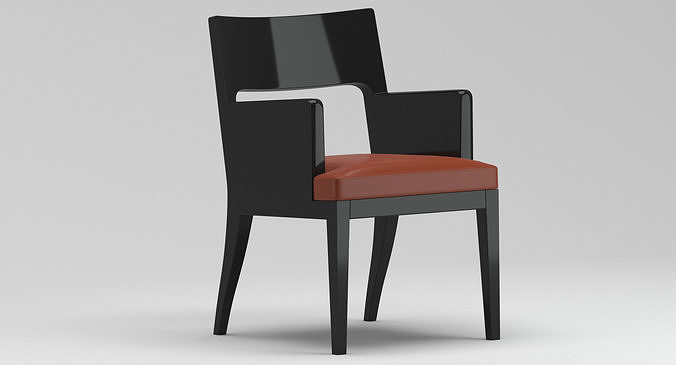 Christian Liaigre Musc Armchair 3D model