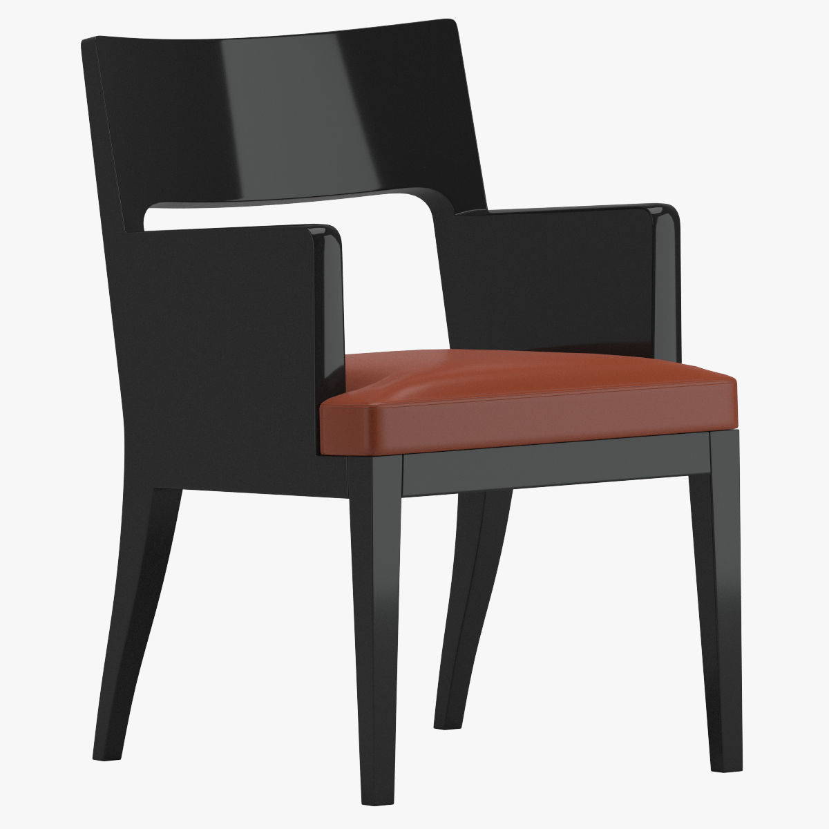 Christian Liaigre Musc Armchair 3D model_1