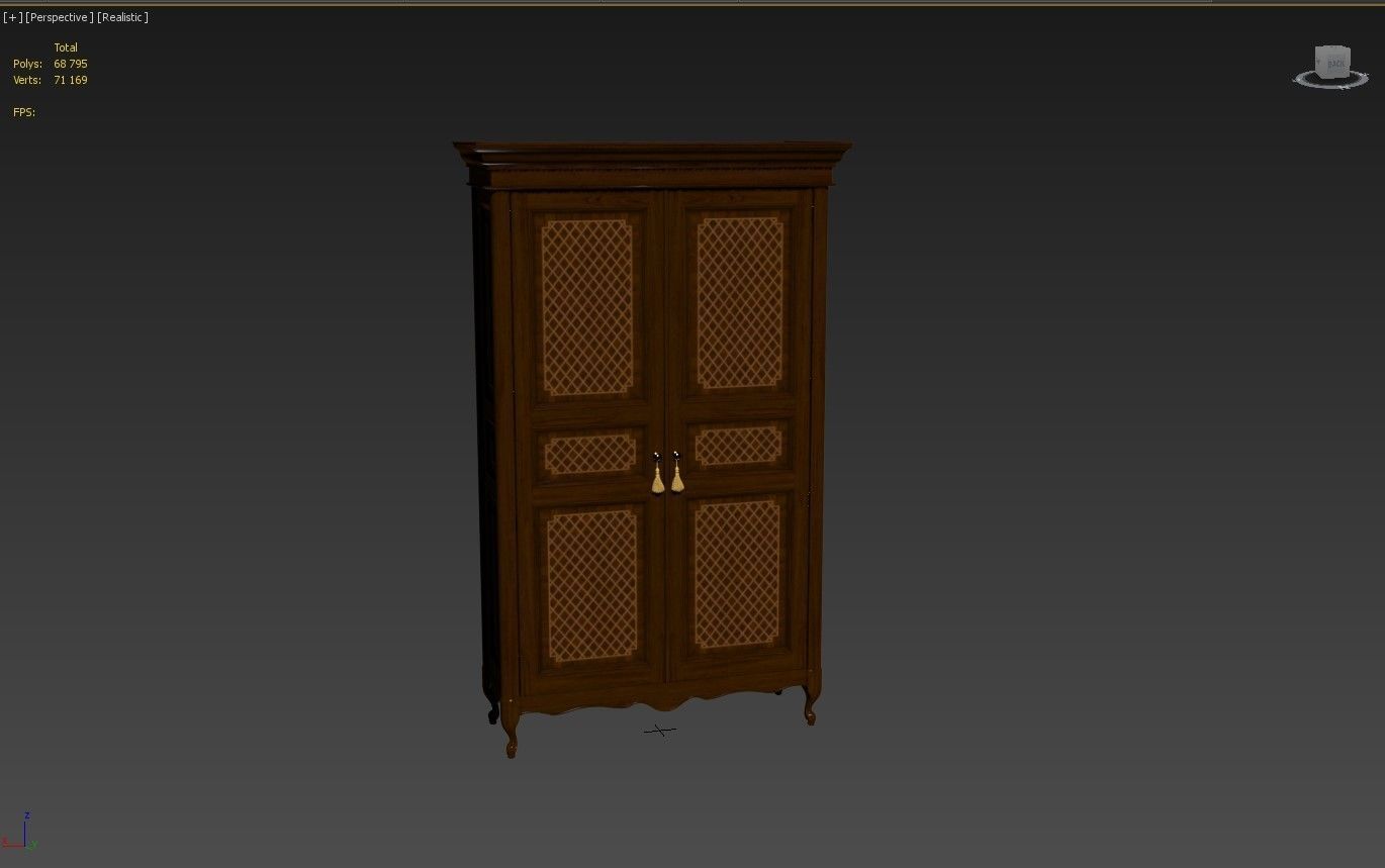 classic cabinet 03 05 3D model_12