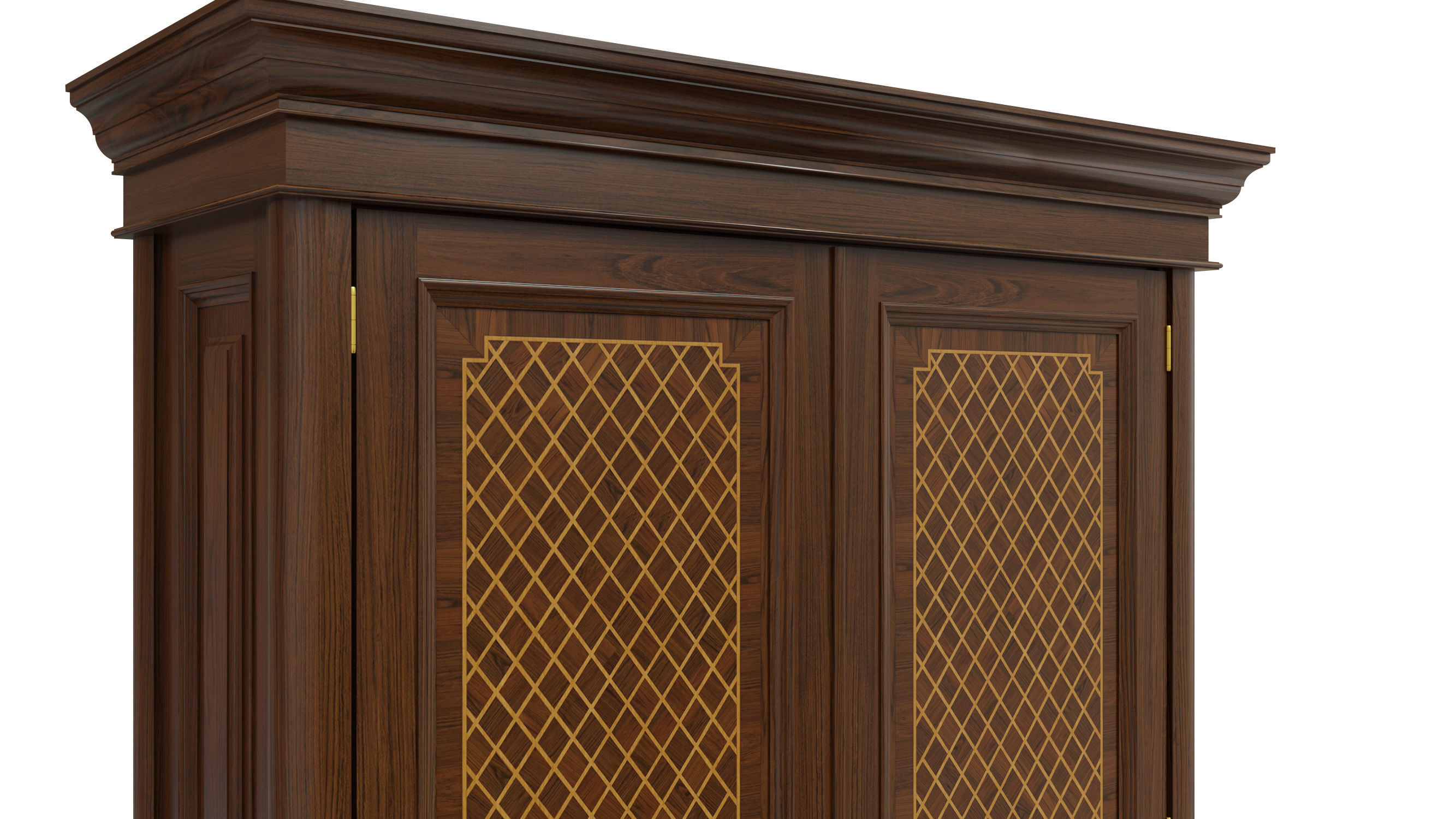 classic cabinet 03 05 3D model_5