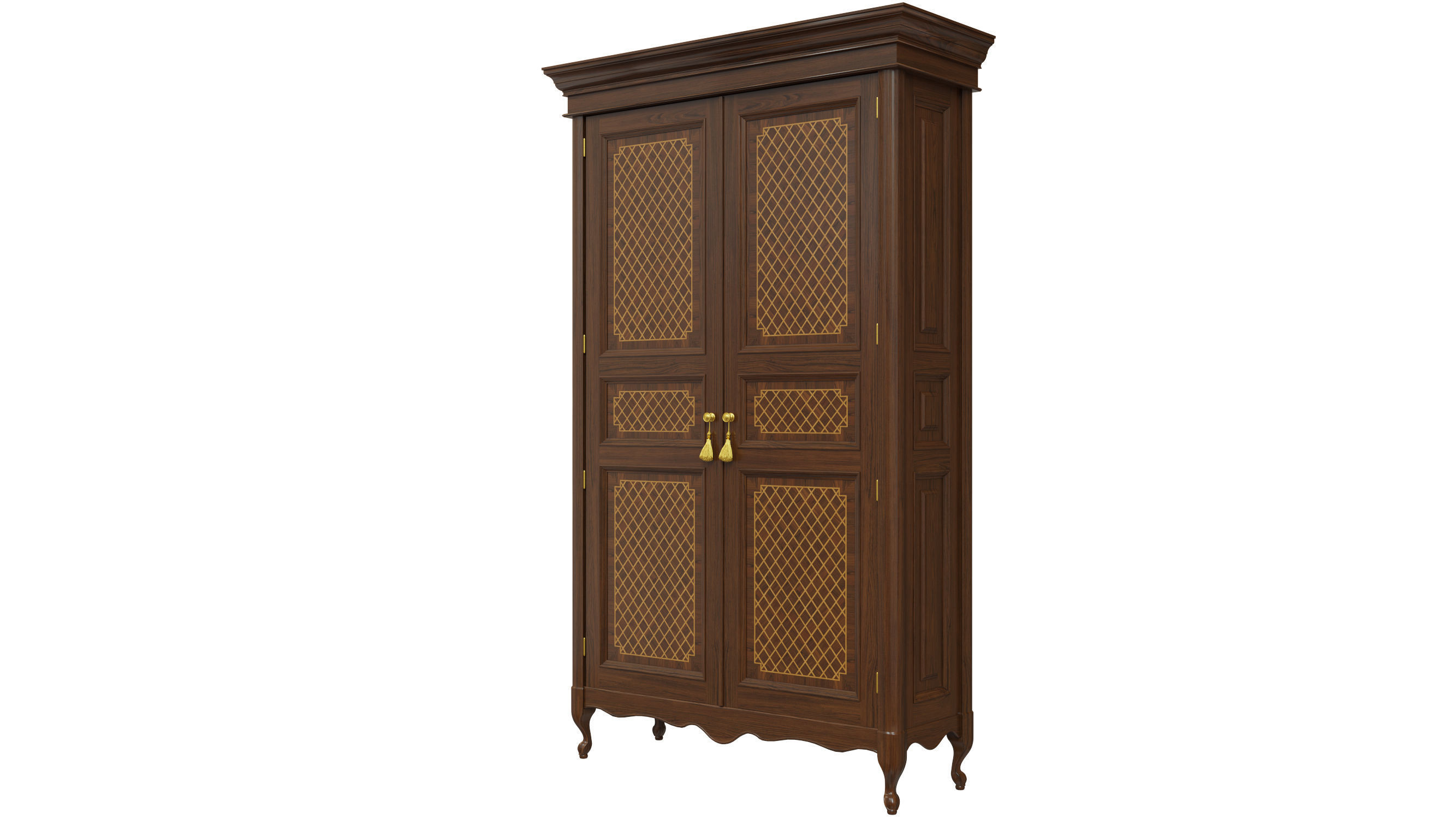 classic cabinet 03 05 3D model_3