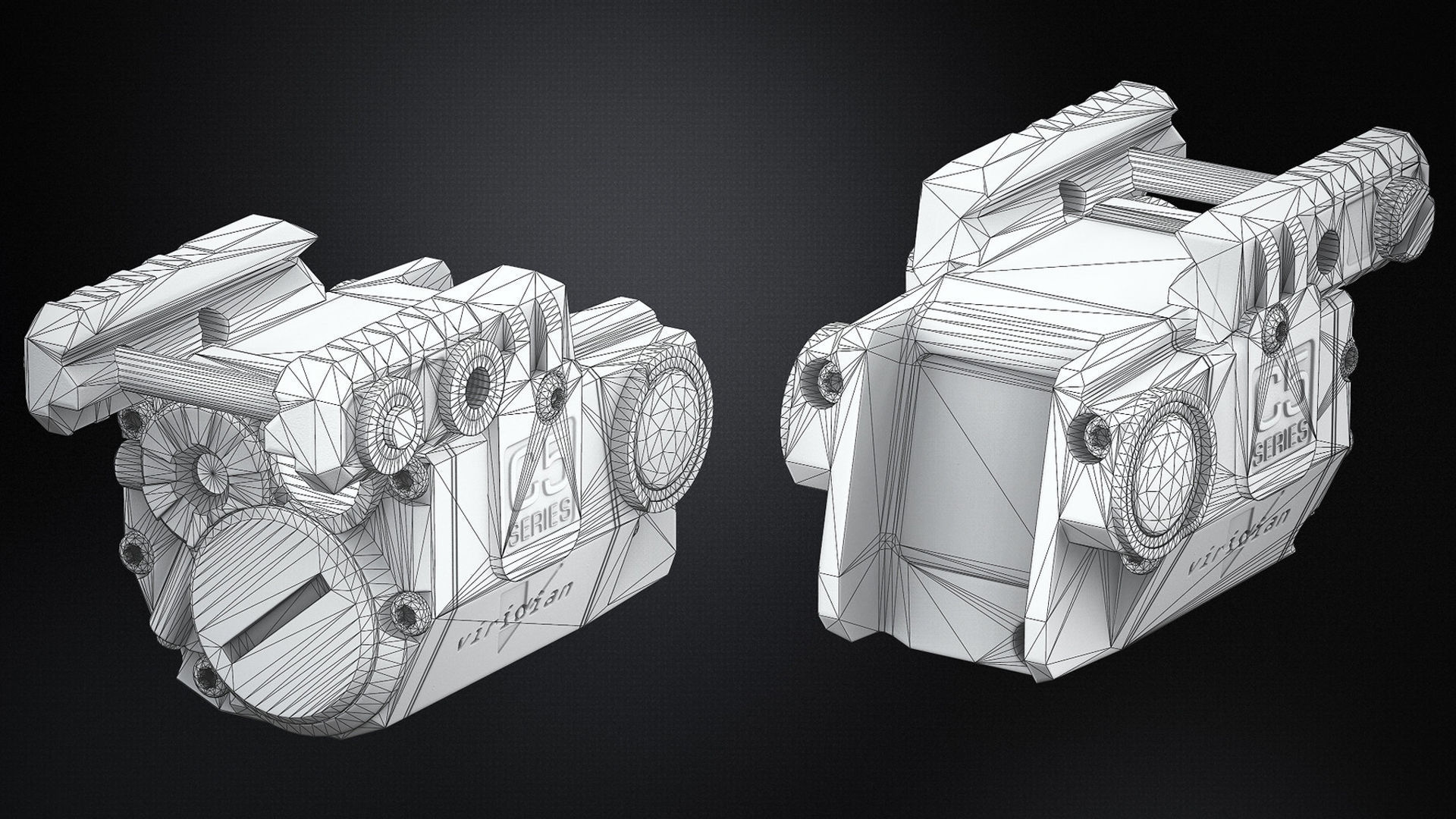 Viridian C5L Laser -  light Low-poly 3D model_5