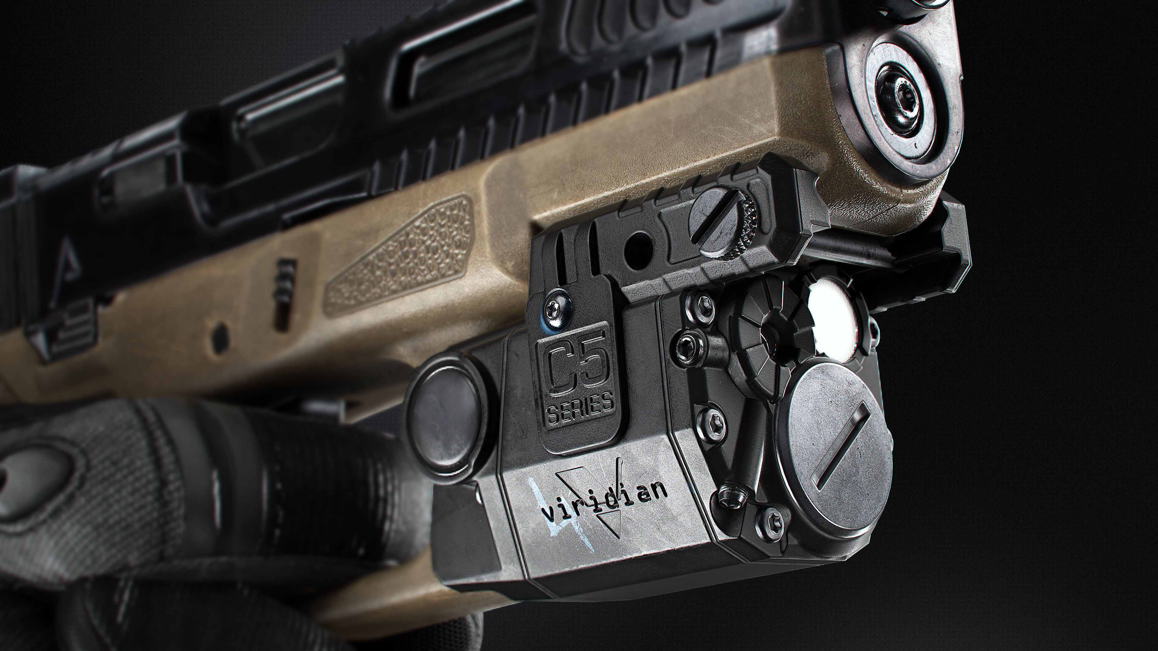 Viridian C5L Laser -  light Low-poly 3D model_1