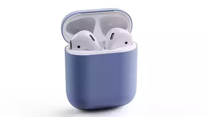Apple AirPods case 3d model 3D model