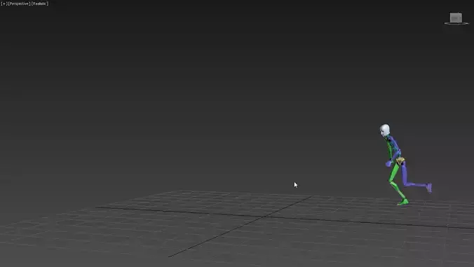 Parkour Front Flip 2 3D model